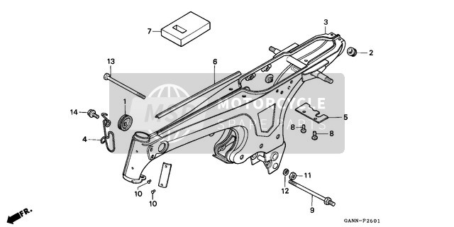 953010811500, Bullone Esagonale 8X115, Honda, 1